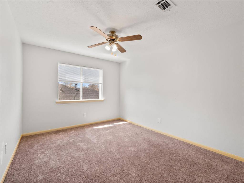 This third bedroom is located on the second floor.