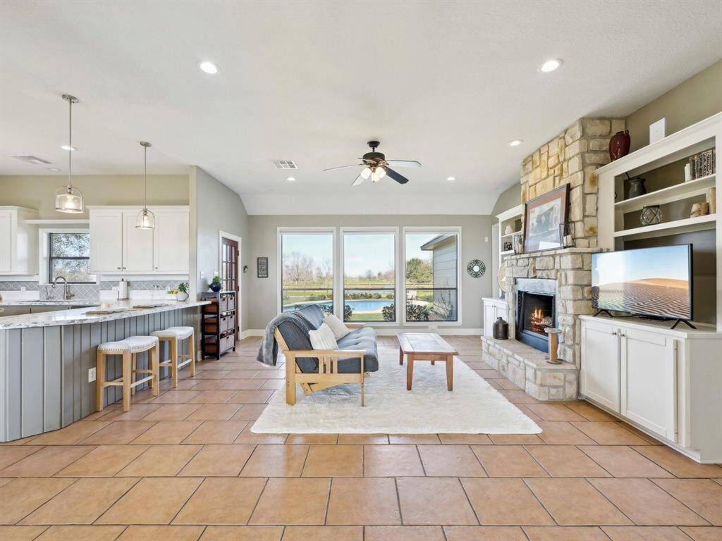 This floor plan is open and versatile!