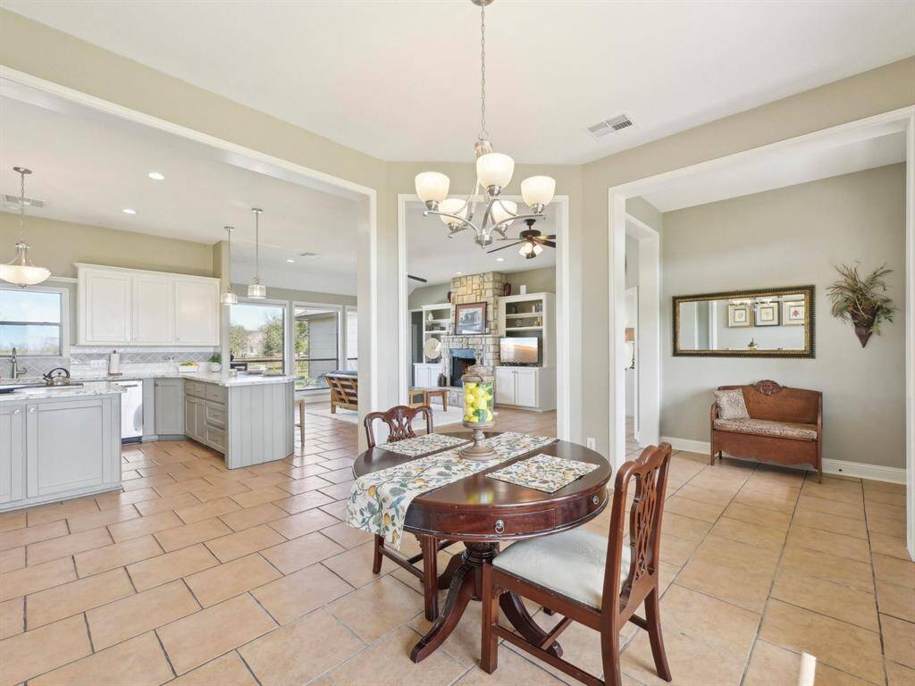 The Formal Dining area is the focal point for all your gatherings.