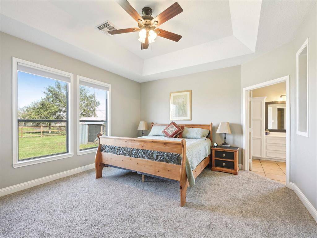 The Primary Bedroom is your sanctuary after a long day.