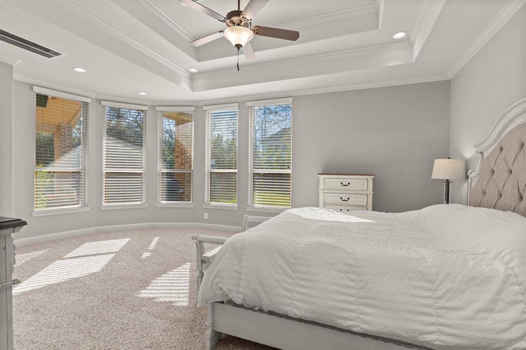 Lots of natural light throughout.