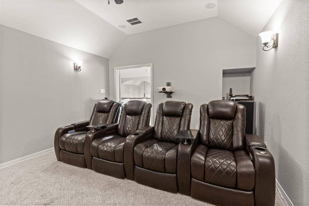 Large media room, ready for you to relax.