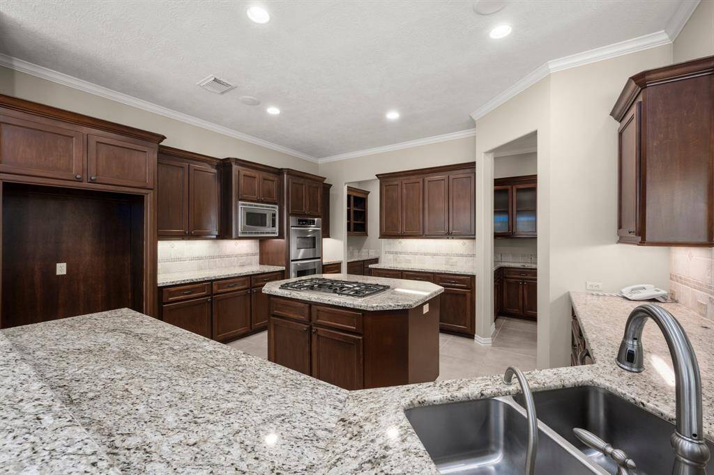 Elegant granite countertops for a modern touch.