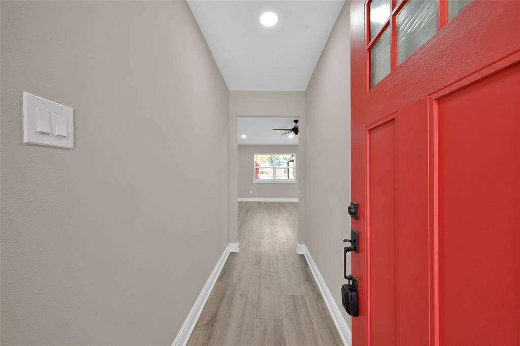 You've arrived! LED lighting and a formal entry greet you as you pass your new front door.