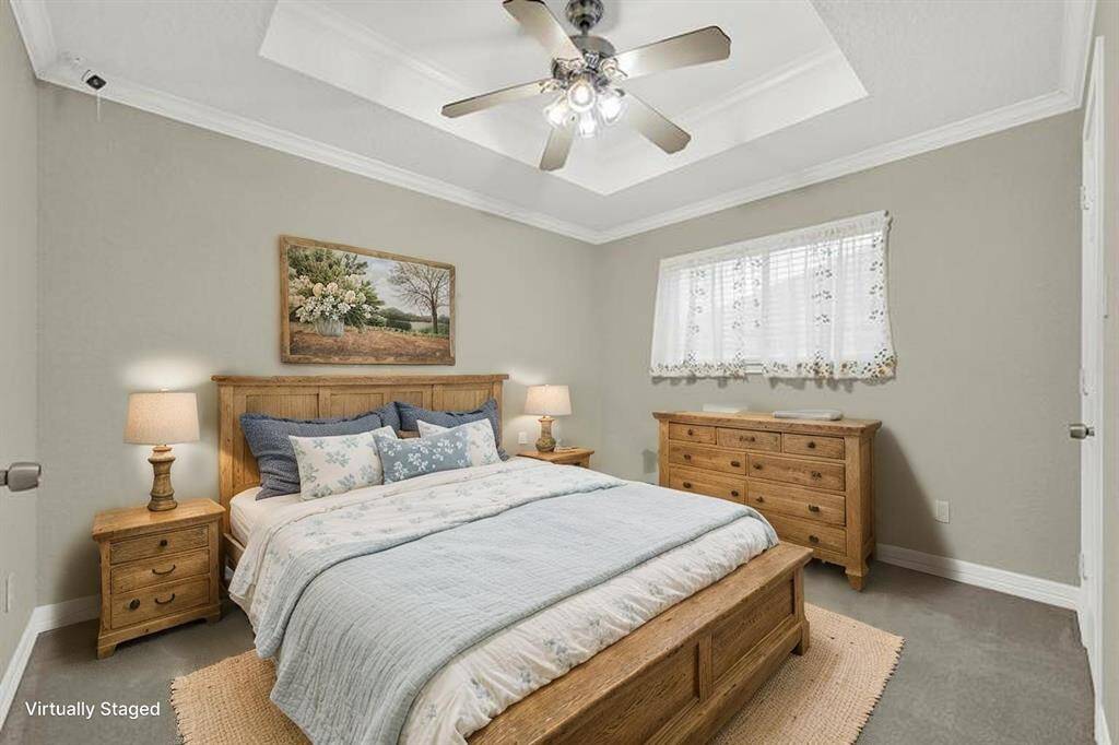 Virtually Staged Bedroom
