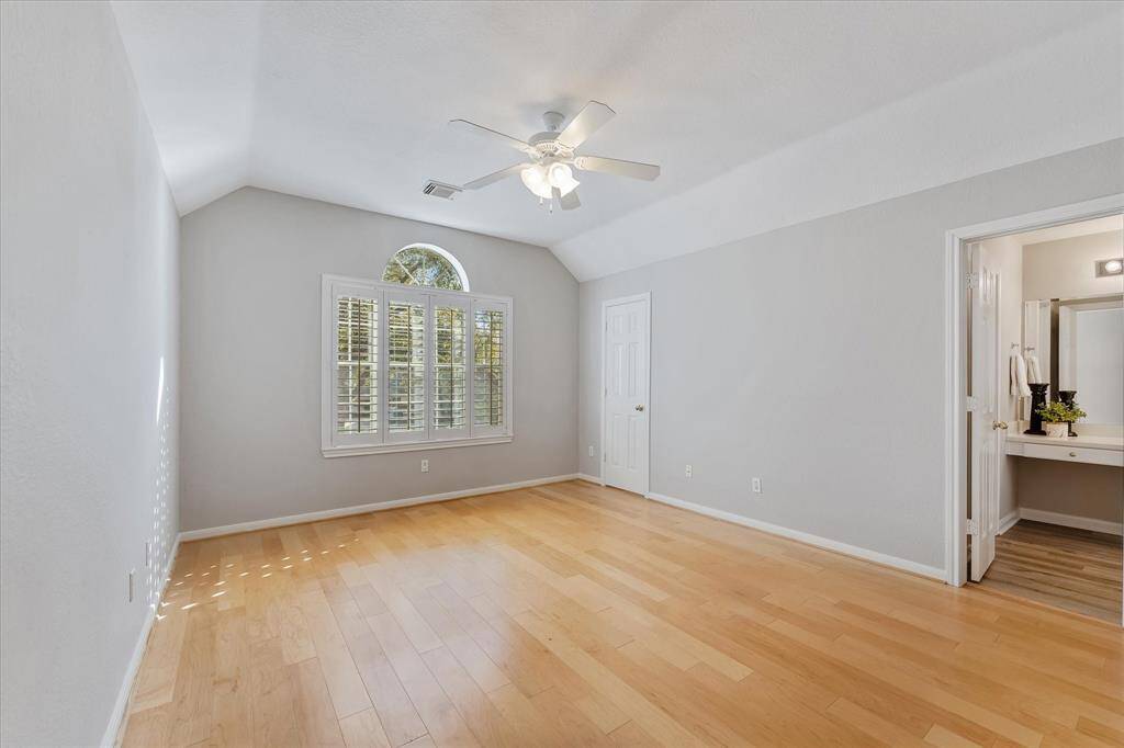 Bedroom #3 with large walk in closet