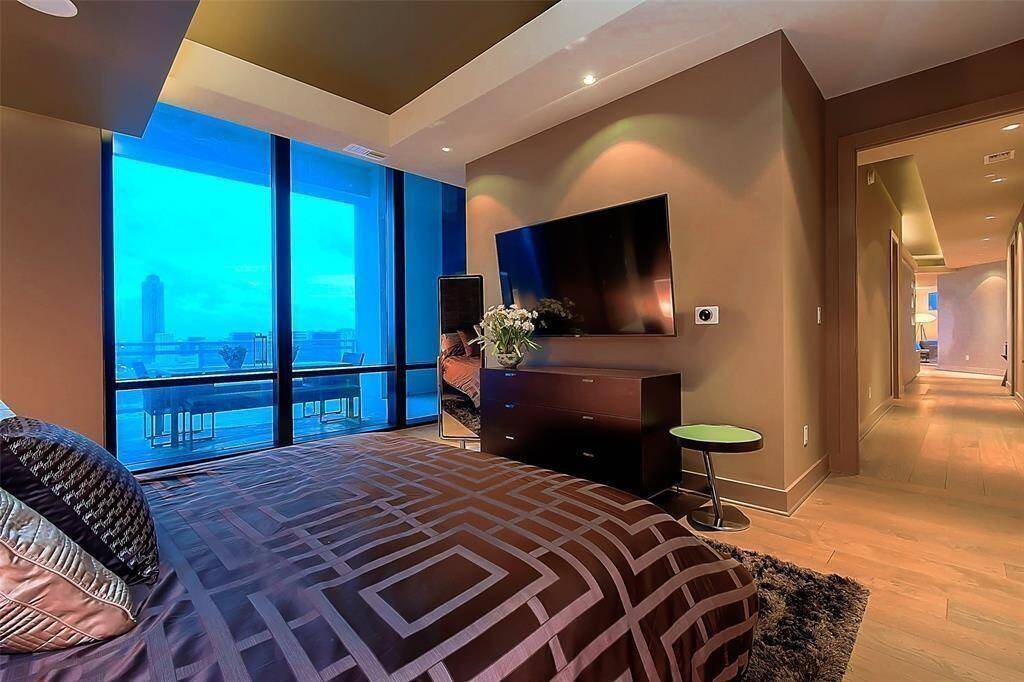 Vies of Galleria from Master Suite, Wood Floors throughout