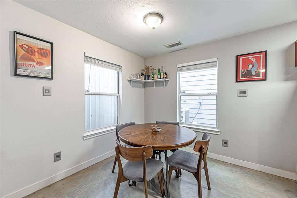 Dining space