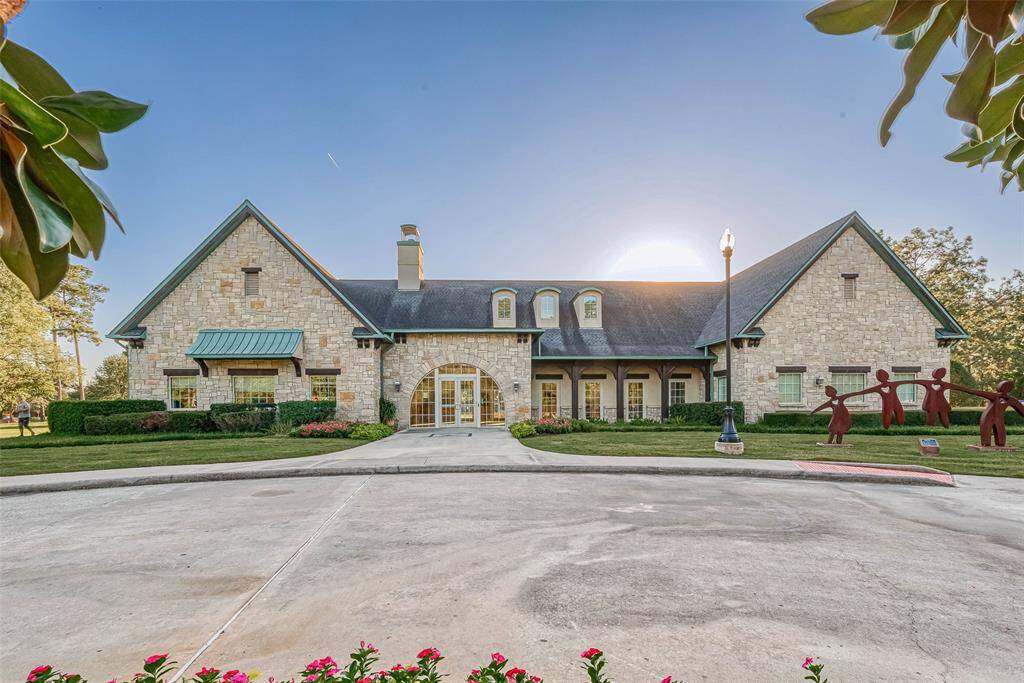 The Fall Creek Community Clubhouse is a community hub for holiday events and a weekly Farmer's Market.