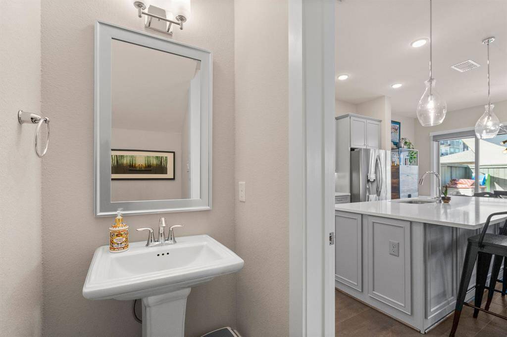 Half Bath on first floor