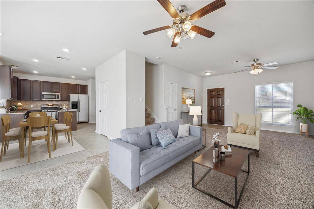 Image has been Virtually Staged to aid in understanding the home's spaces, dimensional perspective and how they interact with one another.