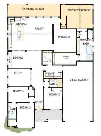 The success of a floor plan is the way you can move through it…You’ll be amazed at how well this home lives…We call it traffic patterns.