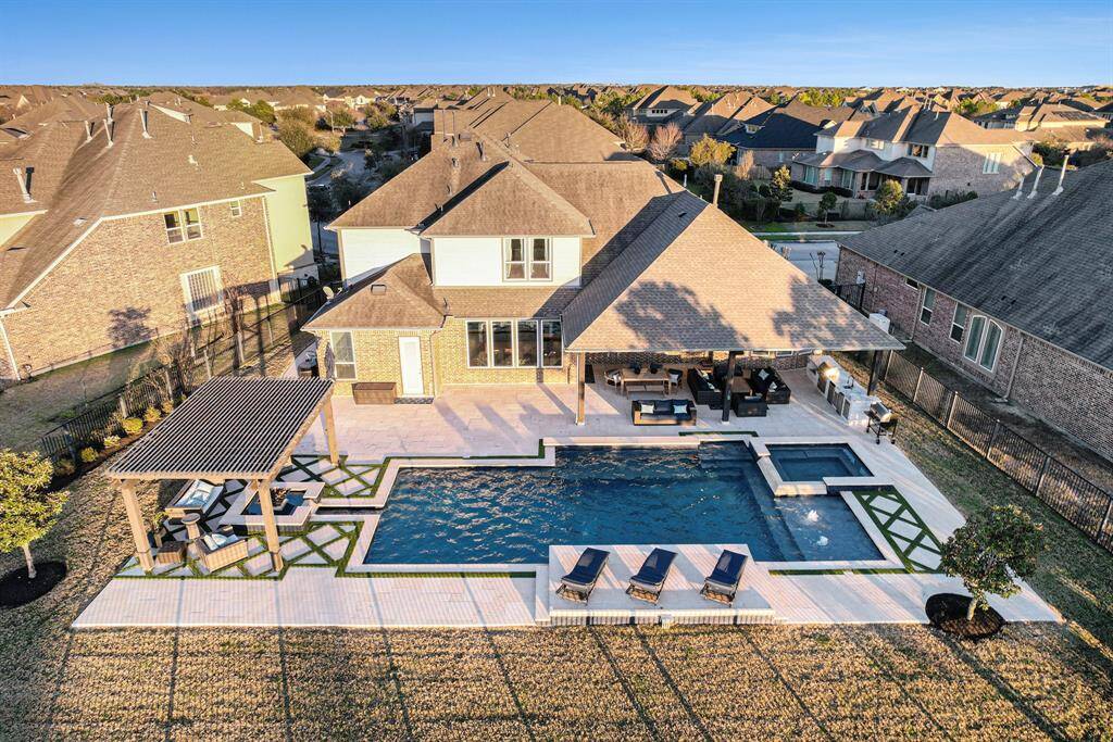 Situated on .29 acre lot, providing ample outdoor space.