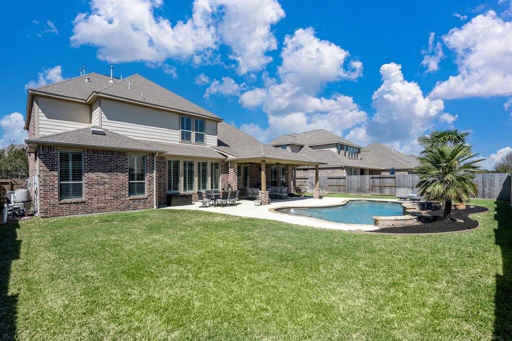 An added bonus to this wonderful yard is the ample greenspace it offers! Plenty of room for a trampoline, playscape or whatever your heart desires!