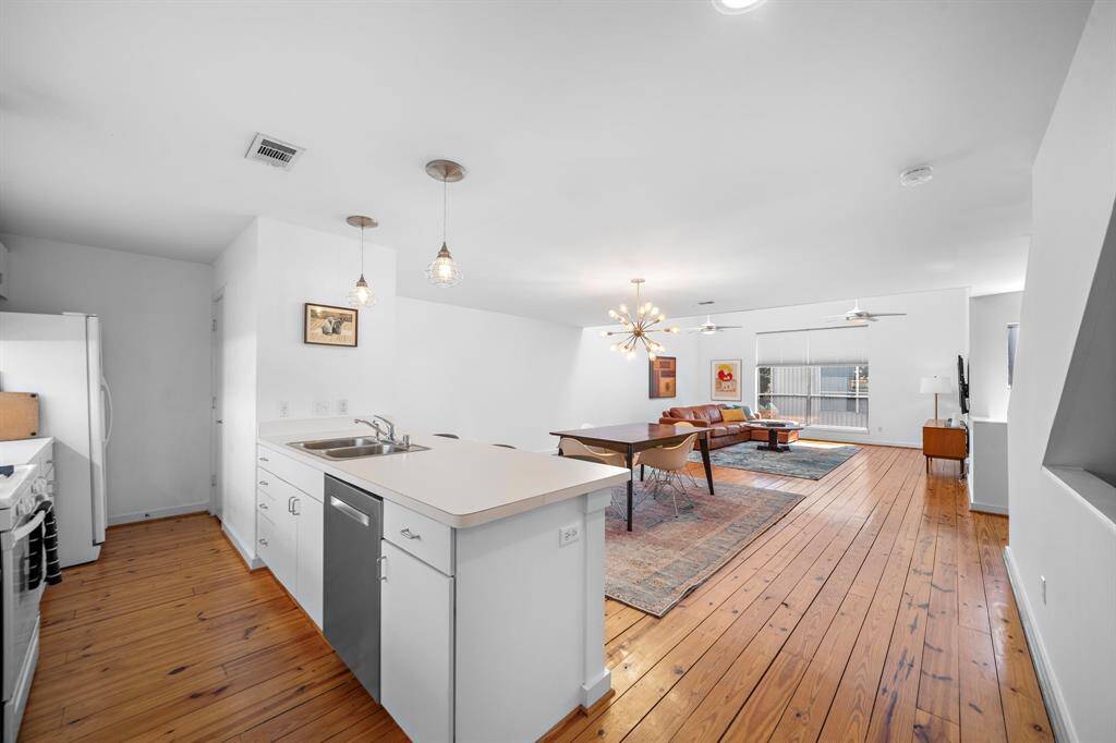 The second floor is stunning with open floorplan and an abundance of natural light.