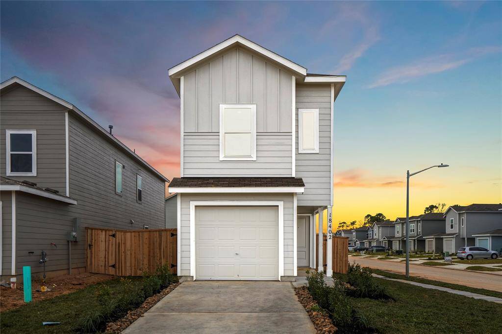 Brand new two-story home.