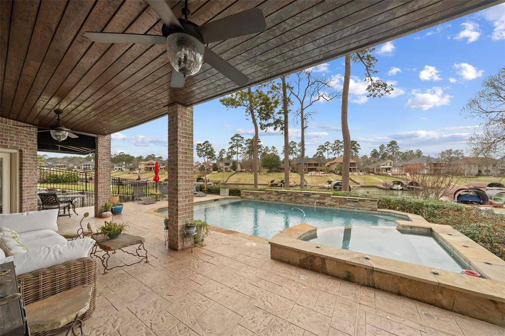 INSIDE LOWER LEVEL VIEWS TO YOUR OASIS