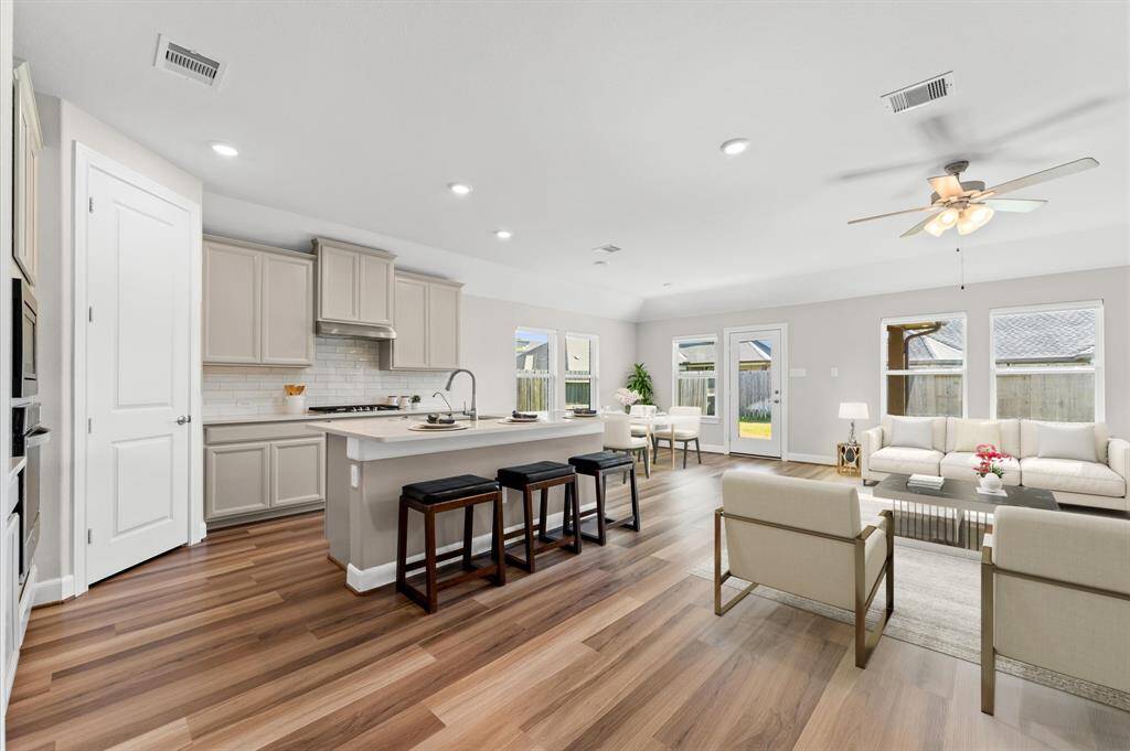 The heart of the home, this kitchen is designed for both function and style.