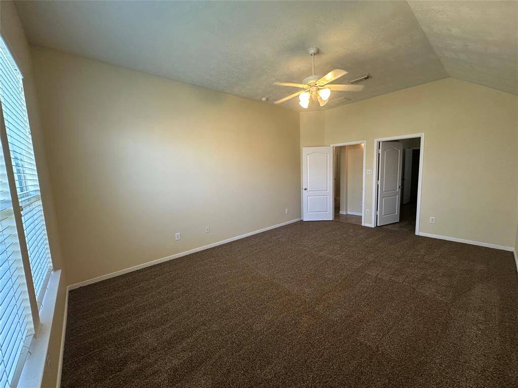 Primary bedroom with ensuite bathroom!