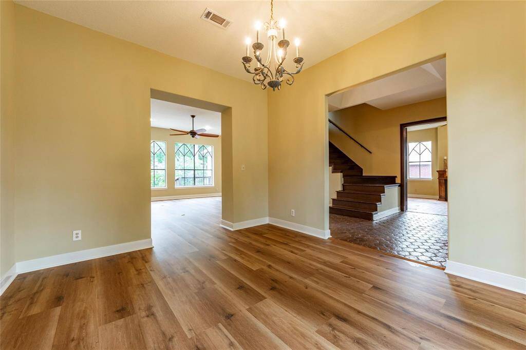 Desirable open concept floor plan.