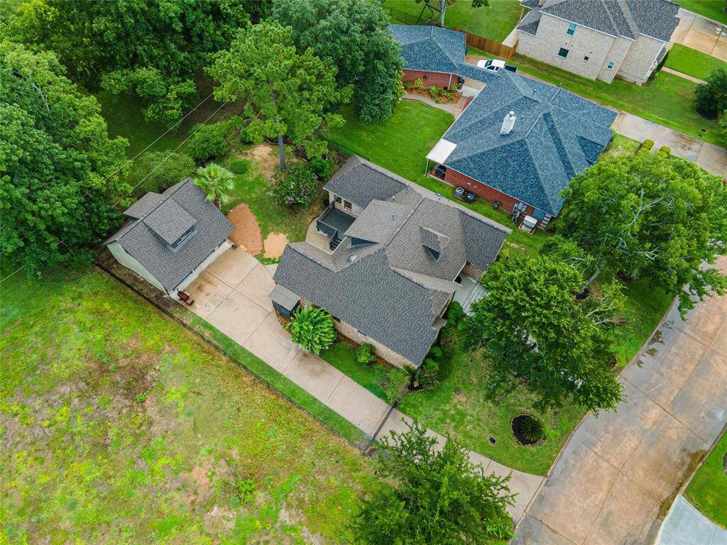 Another aerial view of the property.