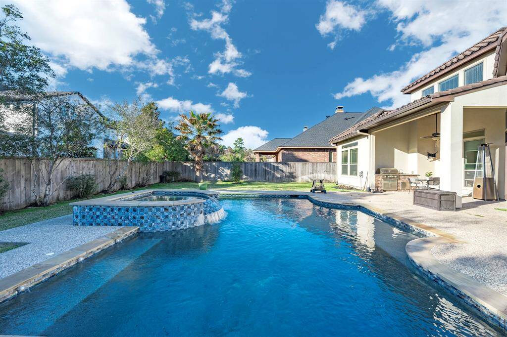 This Incredible backyard is ideal for year round entertaining and memory.