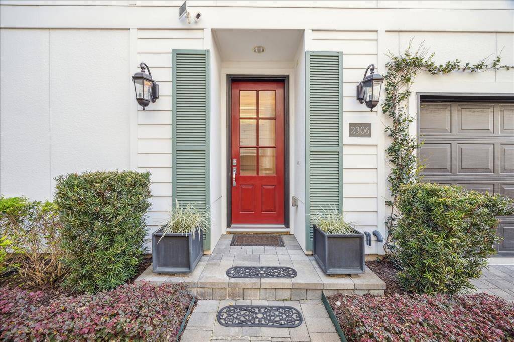The front entrance is elegant and inviting. There is a sprinkler system and potted plant irrigation system to ensure ease in maintaining your landscaping.