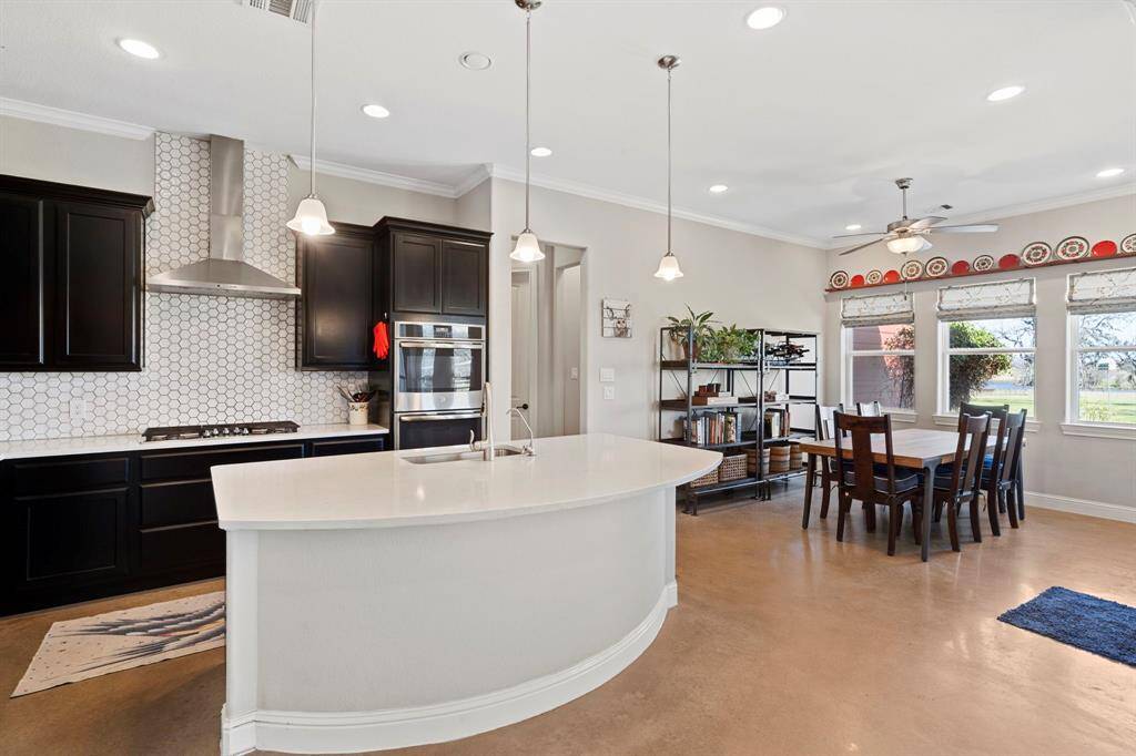 Durable, low-maintenance, concrete floors offer a sleek, modern aesthetic with a clean, industrial feel.