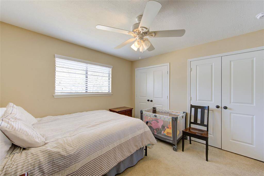 Bedroom #4 with two closets!
