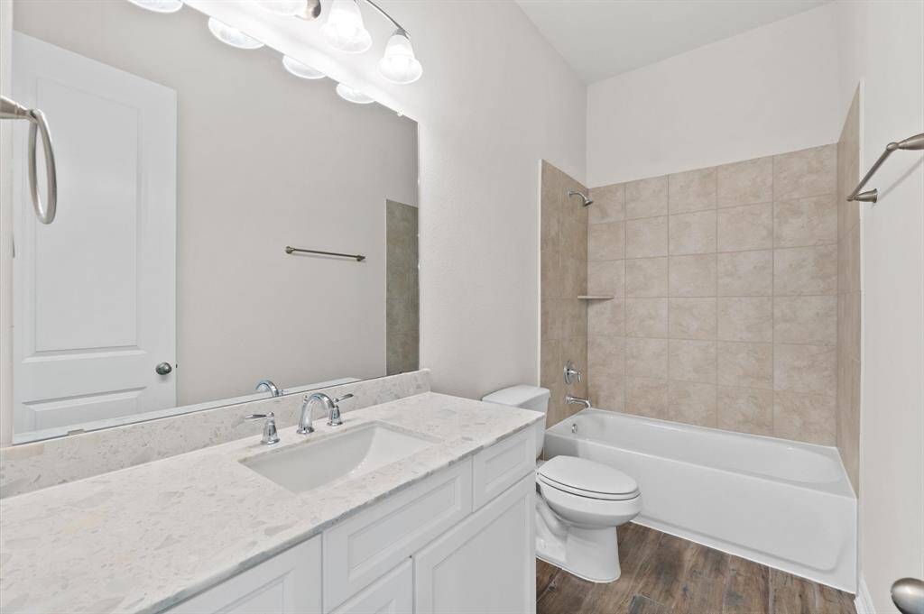 Picture of completed home same floor plan