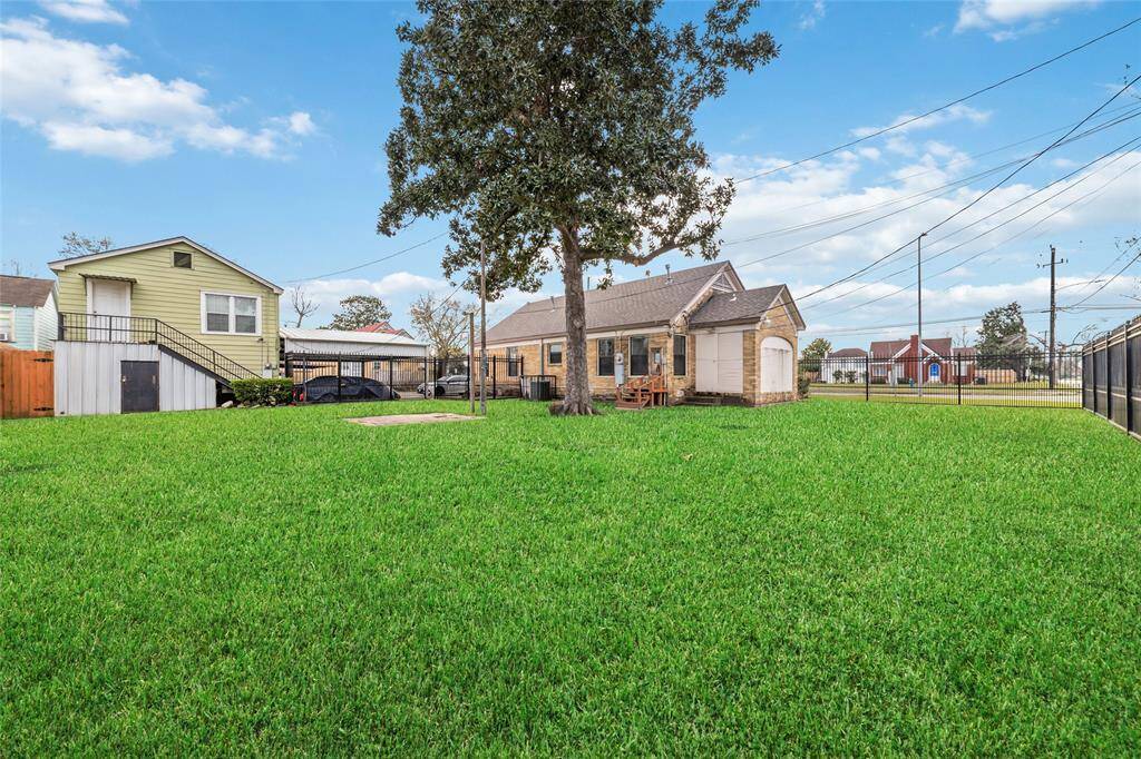 Double sized corner lot, no HOA. The potential is endless.