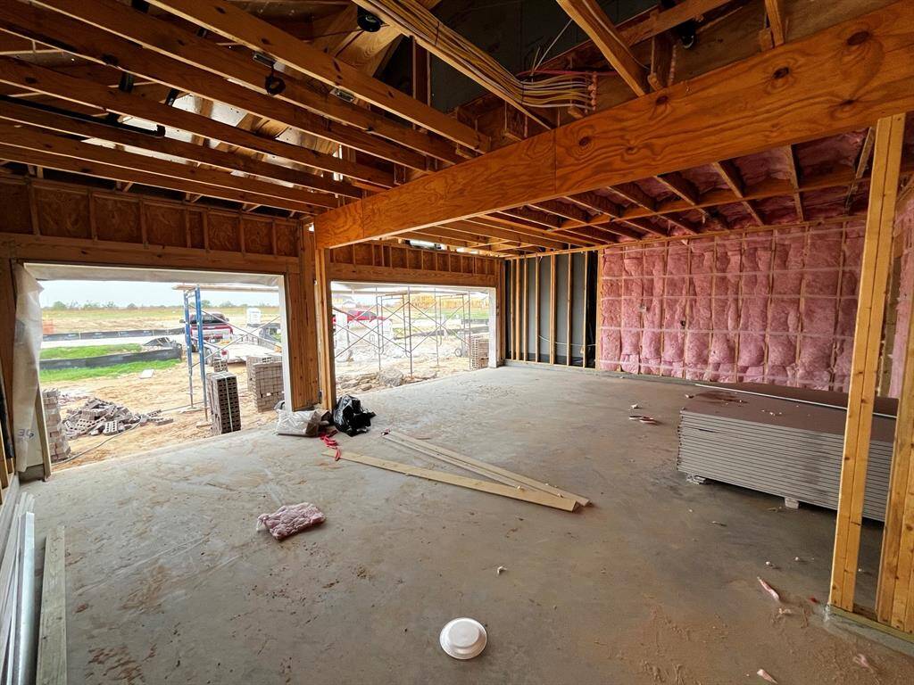 Spacious 3 car garage - still under construction!