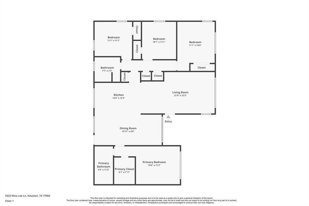 5322 Nina Lee Ln floor plan