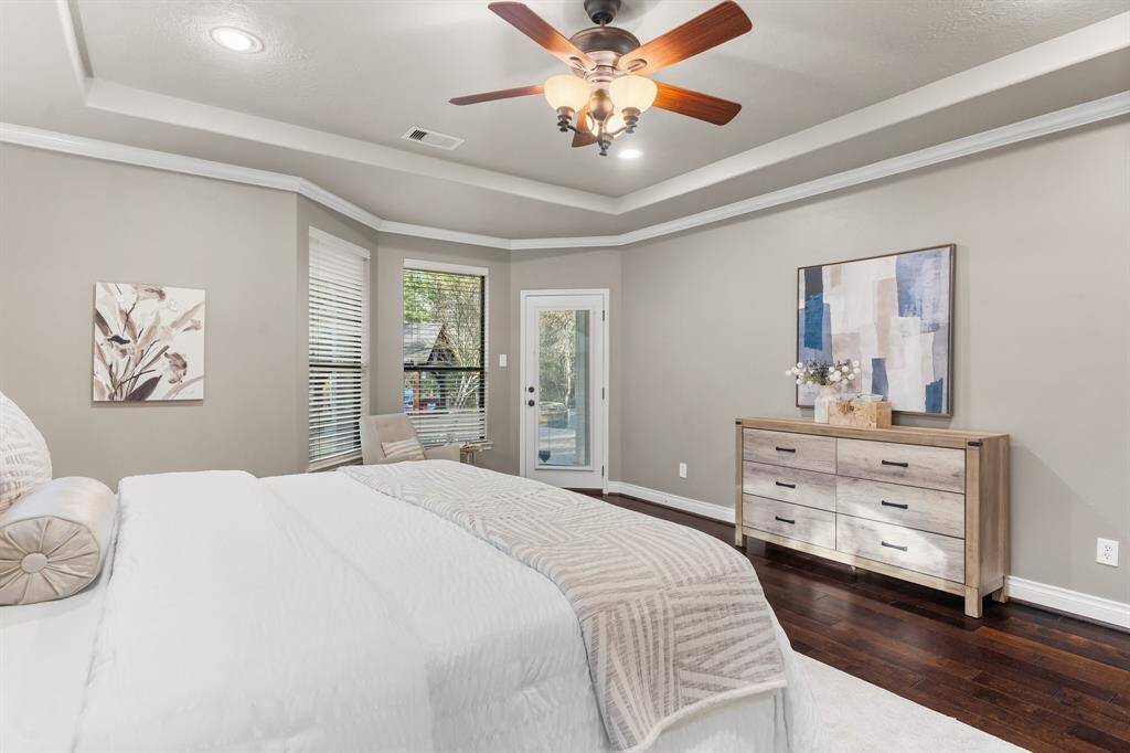 Your private door to the covered patio.