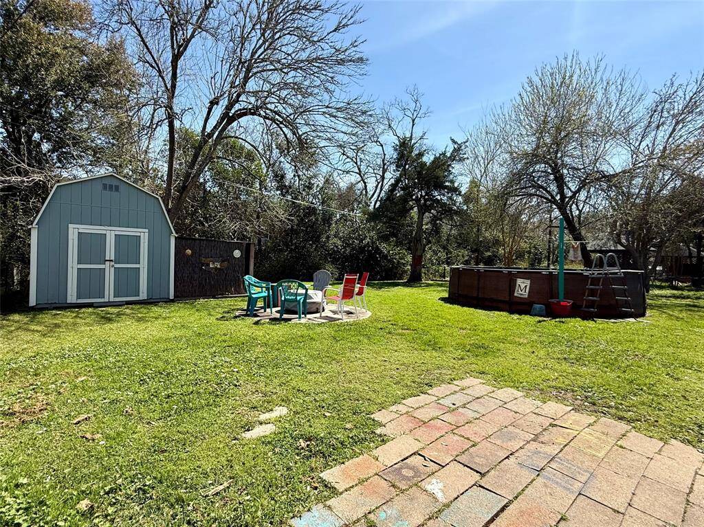 Backyard - Storage shed