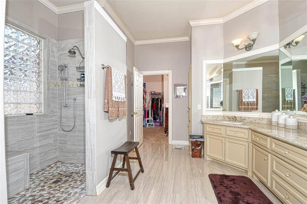Primary Bath with walk in double shower