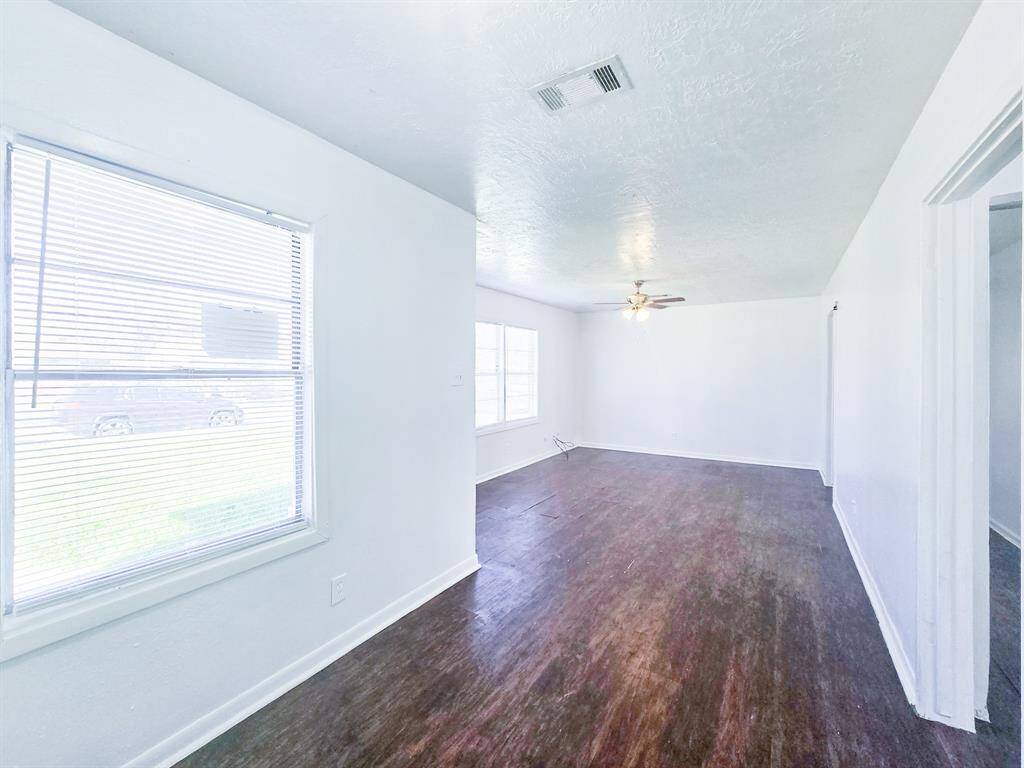Dining room looking towards living area