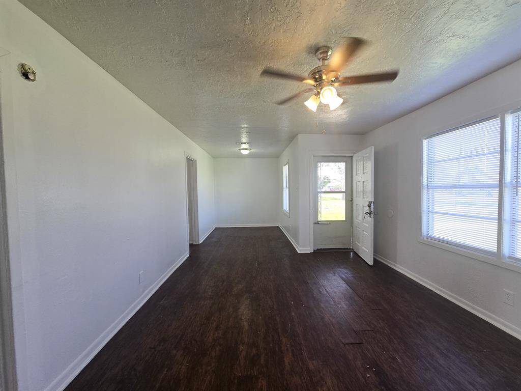 living area looking towards dining room