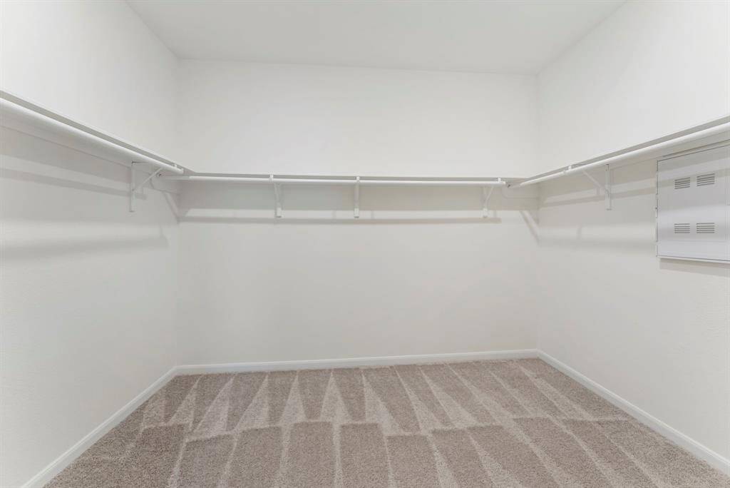 You will fall in love with the huge closet found in the primary bathroom!