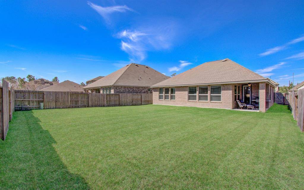 Too many options to list for this nice size fenced backyard