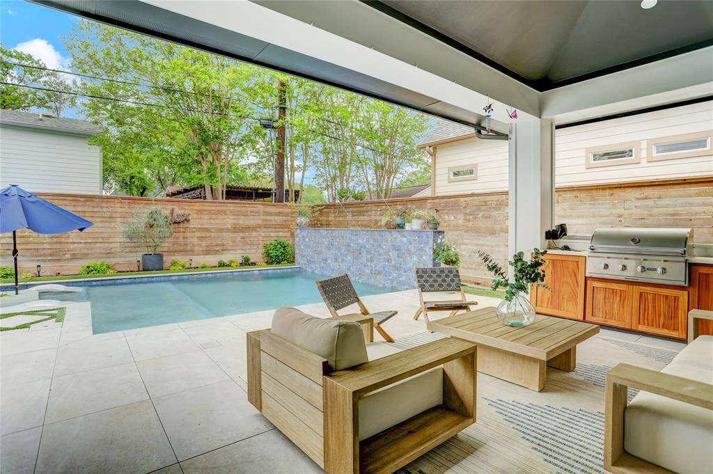 Image from a recent HESS  home purchase where they developed in the same size backyard a beautiful pool scape. The backyard is truly Pool capable.