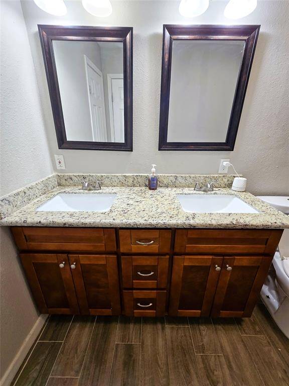 Double Sinks in Primary Bathroom