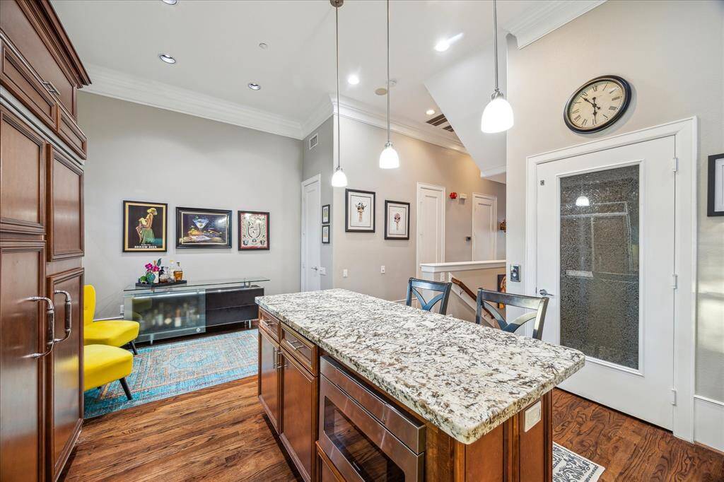 Kitchen II-Another angle with a view of the breakfast area