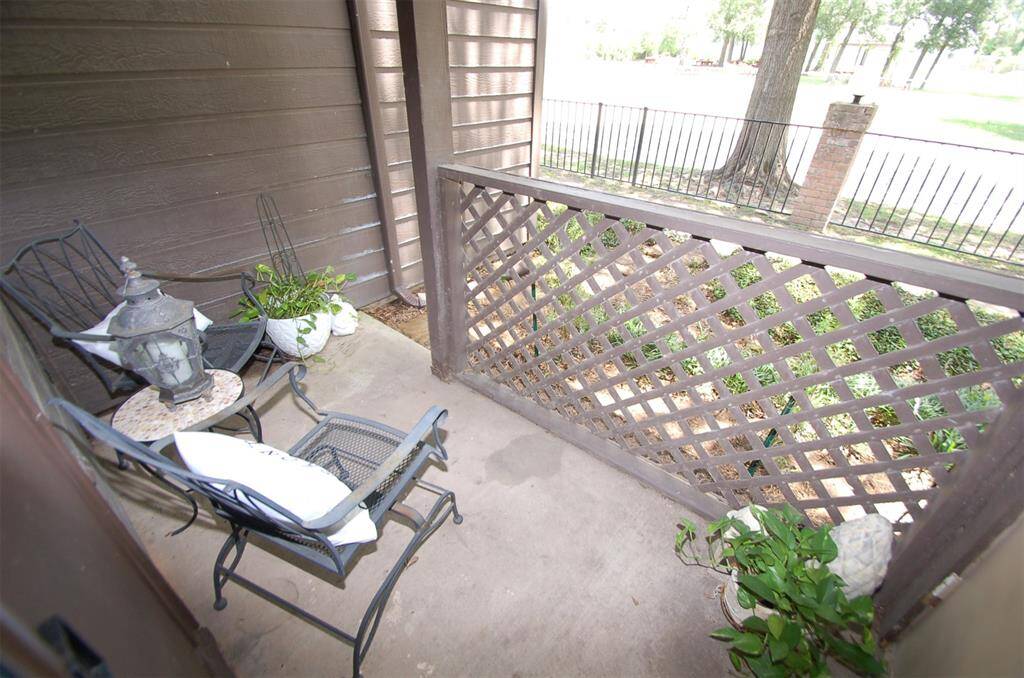 Nice patio downstairs