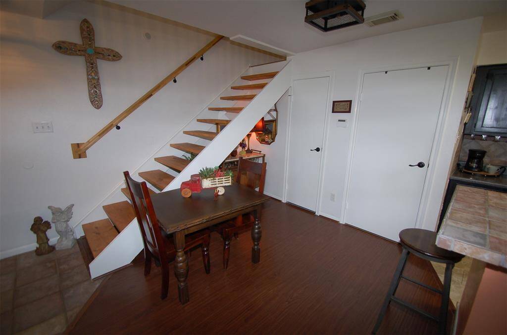 Dining area downstairs
