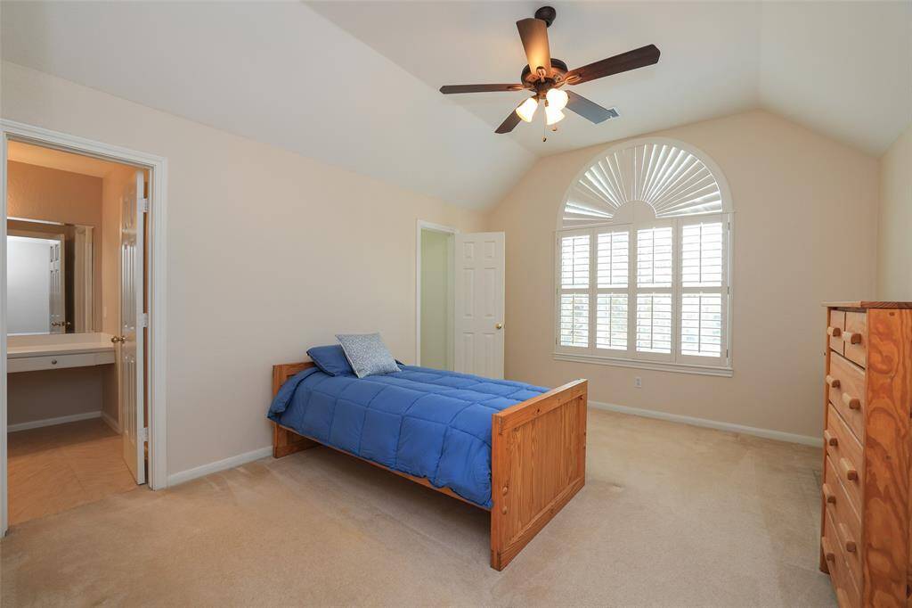 Fourth bedroom with jack and Jill bath