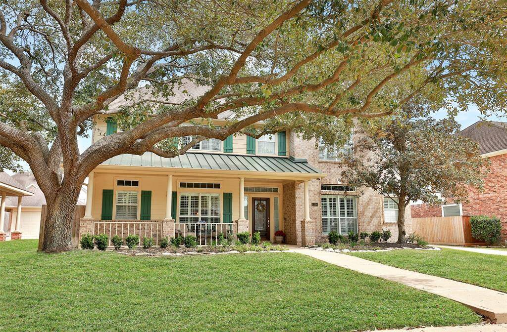 Mature landscaping with french drains from the backyard to the street.