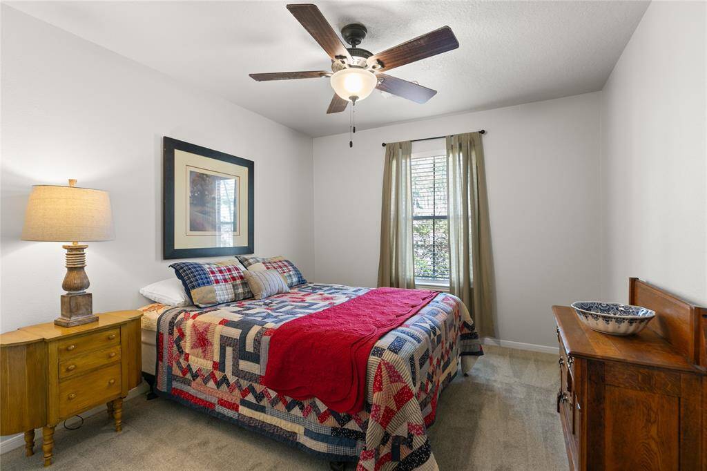 All bedrooms have ceiling fans,  carpet 2025
