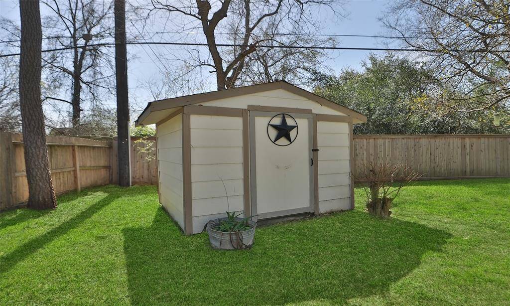 Shed for extra storage