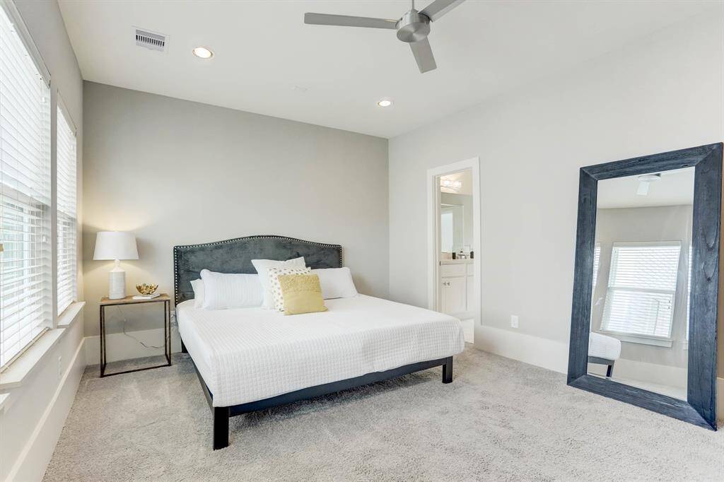 The primary suite located on the third floor is not only spacious, but private, and quiet. It will be your favorite room.